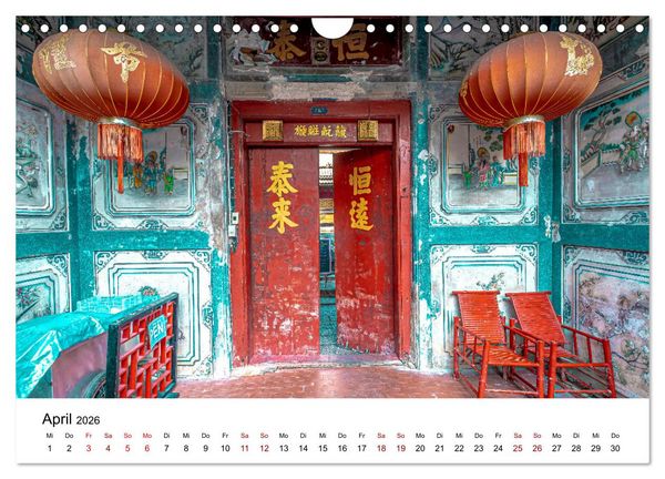 Produktbild: Buddhistische Tempel Thailand (Wandkalender 2026 DIN A4 quer), CALVENDO Monatskalender