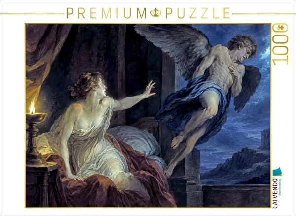 CALVENDO Puzzle Psyche und Eros | 1000 Teile Lege-Größe 64 × 48 cm Foto-Puzzle für glückliche Stunden