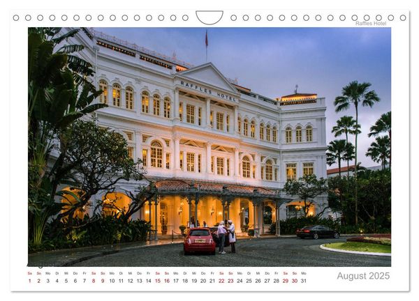 Produktbild: Singapur: Zwischen Wolkenkratzern und Superb&auml;umen (Wandkalender 2026 DIN A4 quer), CALVENDO Monatskalender