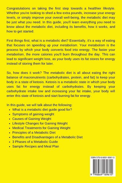 Produktbild: Metabolic Diet