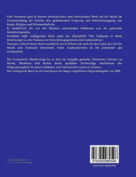 Produktbild: Die Tonkunst in der Culturgeschichte