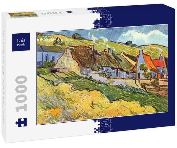 Produktbild: Lais Puzzle Vincent Willem van Gogh - Bauernh&uuml;tten in Auvers 1000 Teile