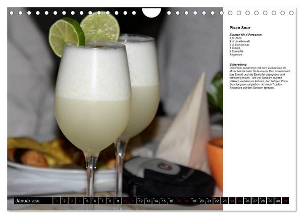 Produktbild: PERU - Kulinarisch (Wandkalender 2026 DIN A4 quer), CALVENDO Monatskalender