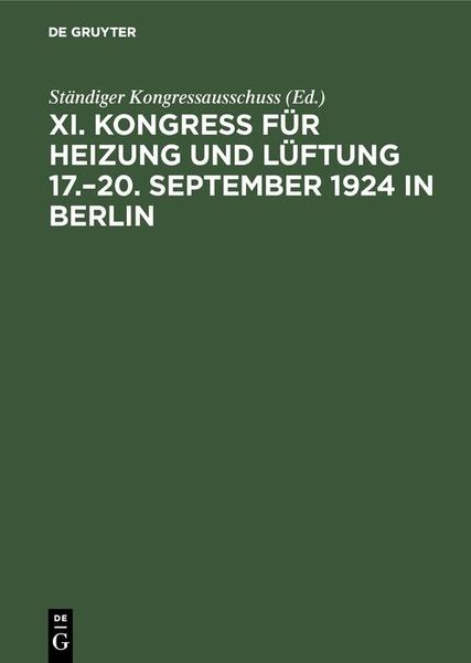 Produktbild: 17.-20. September 1924 in Berlin