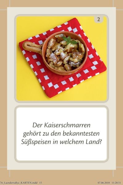 Produktbild: Heitere Quizspiele f&uuml;r Senioren und Seniorinnen: L&auml;nderrallye