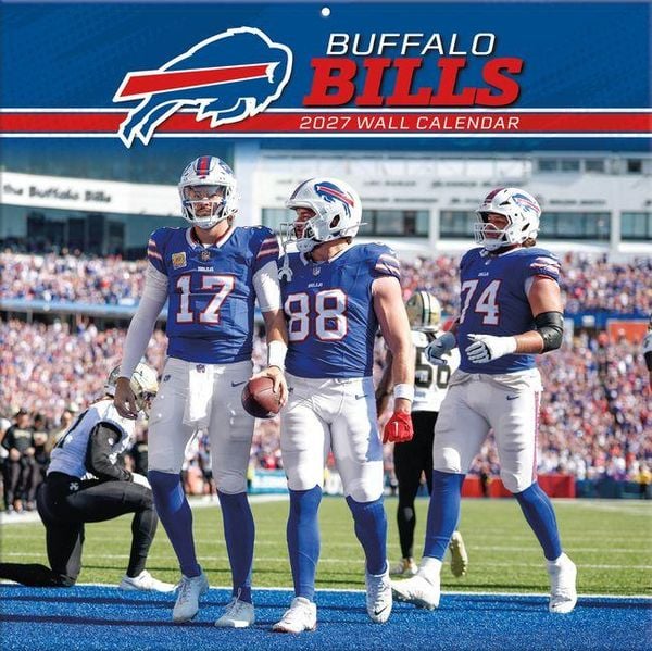 Produktbild: Buffalo Bills 2027 Wall Calendar