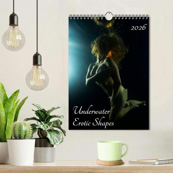 Produktbild: Underwater Erotic Shapes (Wall Calendar 2026 DIN A4 portrait), CALVENDO 12 Month Wall Calendar