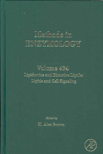 Produktbild: Lipidomics and Bioactive Lipids: Lipids and Cell Signaling