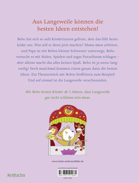 Produktbild: Bobo Siebenschl&auml;fer hat Langeweile