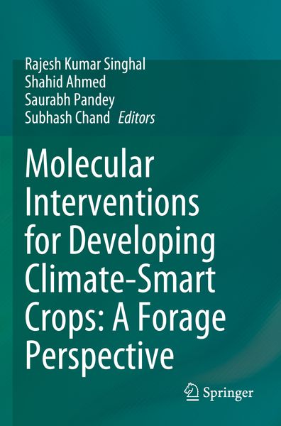 Produktbild: Molecular Interventions for Developing Climate-Smart Crops: A Forage Perspective