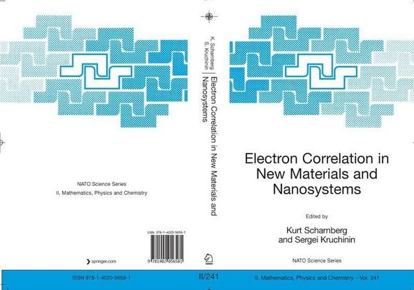 Produktbild: Electron Correlation in New Materials and Nanosystems