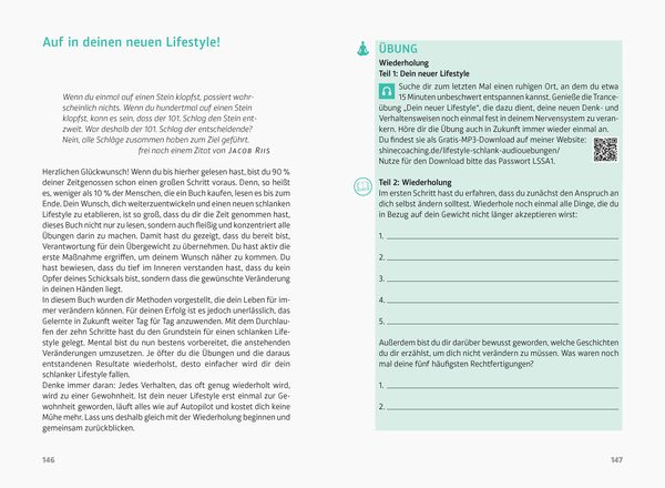 Produktbild: Lifestyle Schlank! Selbstcoaching statt Di&auml;t mit Coaching- und Audio&uuml;bungen.