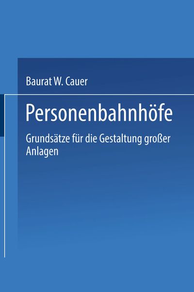 Produktbild: Personenbahnh&ouml;fe