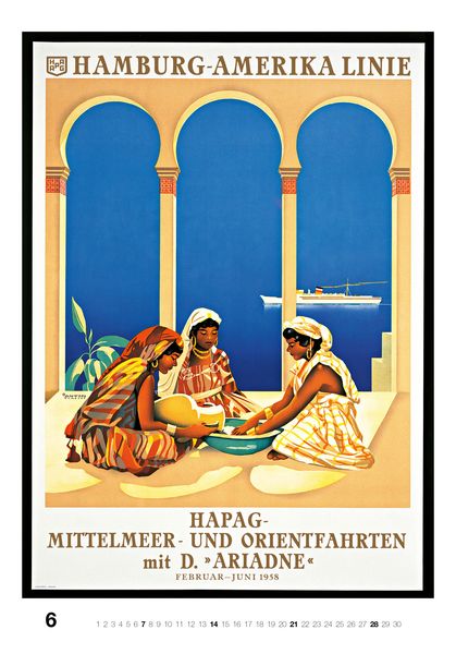 Produktbild: Historische Schiffsplakate 2026