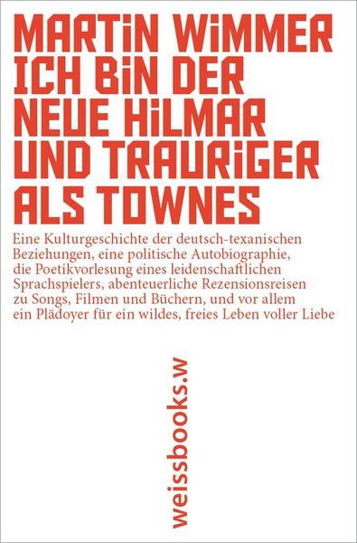Produktbild: Ich bin der neue Hilmar und trauriger als Townes
