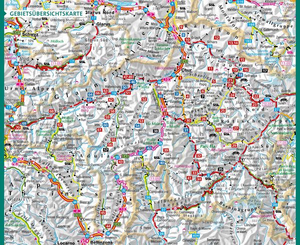 Produktbild: K&uuml;mmerly+Frey Wanderf&uuml;hrer Graub&uuml;nden Nord
