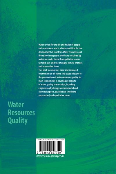 Produktbild: Water Resources Quality