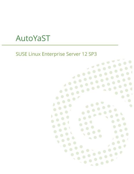 Produktbild: SUSE Linux Enterprise Server 12 - AutoYaST