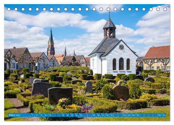 Produktbild: Unterwegs in Schleswig (Tischkalender 2027 DIN A5 quer), CALVENDO Monatskalender