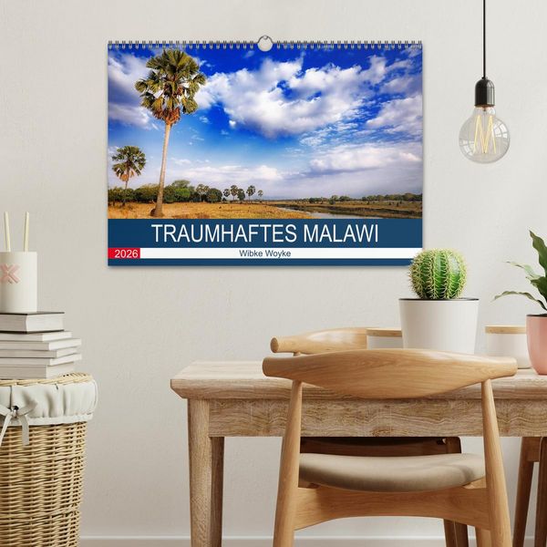Produktbild: Traumhaftes Malawi (Wandkalender 2026 DIN A3 quer), CALVENDO Monatskalender
