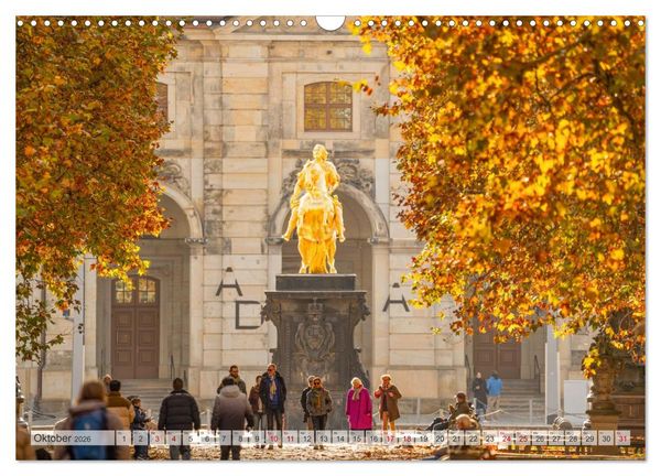 Produktbild: Dresden - zeitlose Sch&ouml;nheit (Wandkalender 2026 DIN A3 quer), CALVENDO Monatskalender