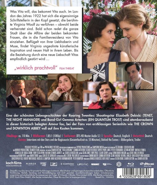Produktbild: Vita und Virginia - Eine extravagante Liebe