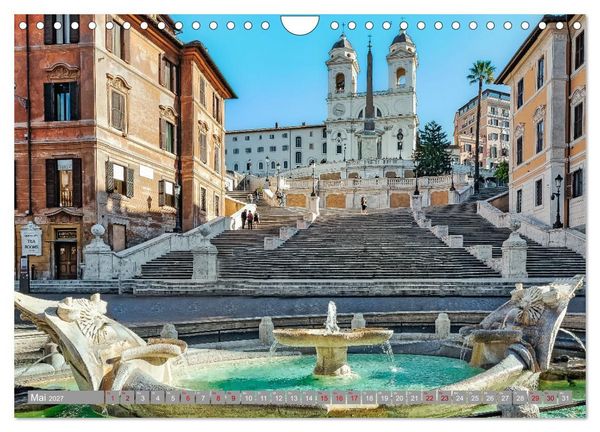 Produktbild: Rom - Ewige Stadt am Tiber (Wandkalender 2027 DIN A4 quer), CALVENDO Monatskalender