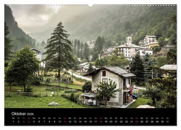 Produktbild: Grande Traversata delle Alpi - Wandern auf der GTA (hochwertiger Premium Wandkalender 2026 DIN A2 quer), Kunstdruck in Hochglanz