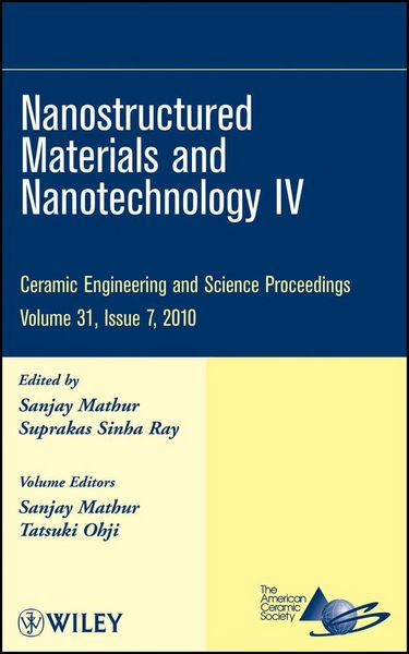 Produktbild: Nanostructured Materials and Nanotechnology IV, Volume 31, Issue 7