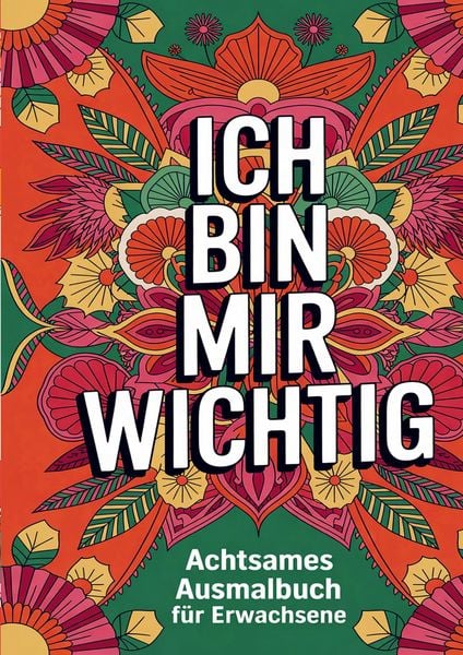 Produktbild: Malbuch f&uuml;r Erwachsene - Mandalas mit positiven Spr&uuml;chen