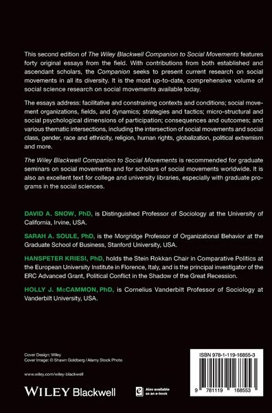 Produktbild: The Wiley Blackwell Companion to Social Movements