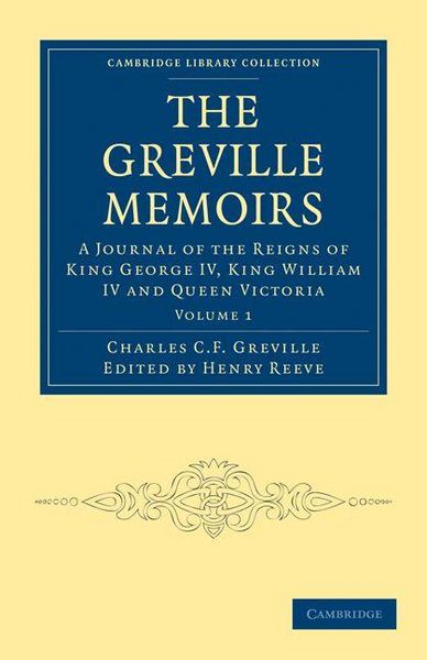 Produktbild: The Greville Memoirs - Volume 1