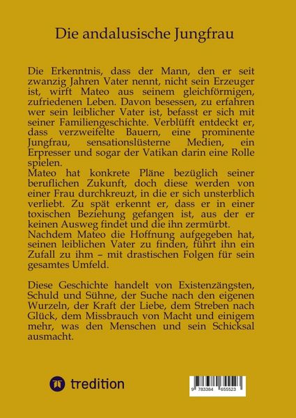 Produktbild: Die andalusische Jungfrau