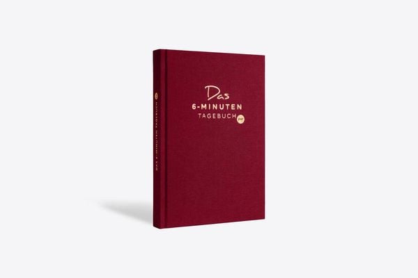 Produktbild: Das 6-Minuten-Tagebuch pur (rubin)