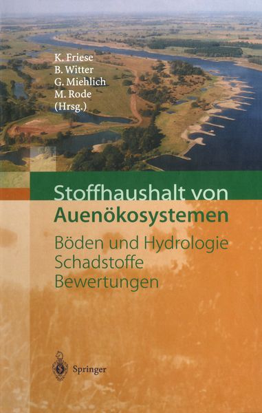 Produktbild: Stoffhaushalt von Auen&ouml;kosystemen