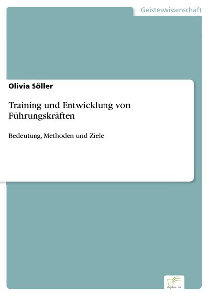 Produktbild: Training und Entwicklung von F&uuml;hrungskr&auml;ften