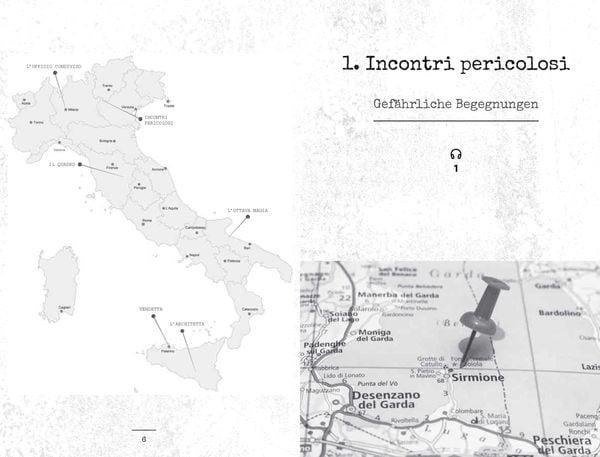 Produktbild: Langenscheidt Krimi zweisprachig Italienisch (A2/B1) - Incontri pericolosi