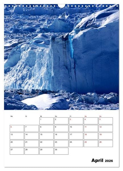 Produktbild: Die Eisberge von Ilulissat (Wandkalender 2026 DIN A3 hoch), CALVENDO Monatskalender