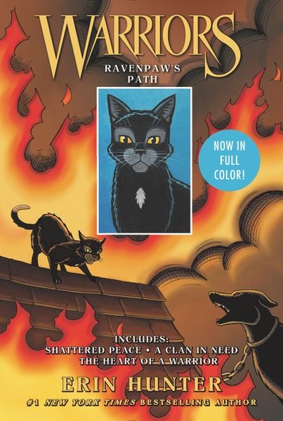 Produktbild: Warriors: Ravenpaw's Path: 3 Full-Color Warriors Books in 1