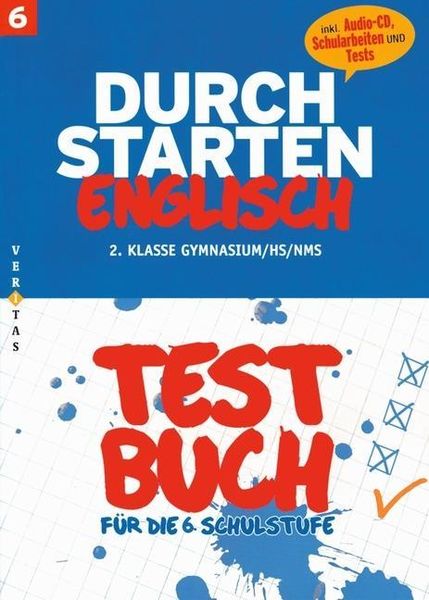 Produktbild: Testbuch f&uuml;r die 6. Schulstufe, m. Audio-CD