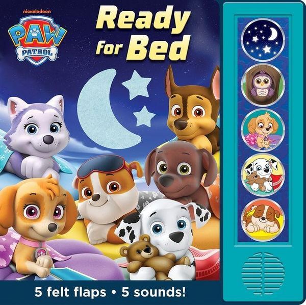 Produktbild: Nickelodeon PAW Patrol: Ready for Bed Felt Flaps Sound Book