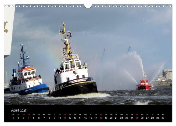 Produktbild: Hamburg Hafengeburtstag (Wandkalender 2027 DIN A3 quer), CALVENDO Monatskalender