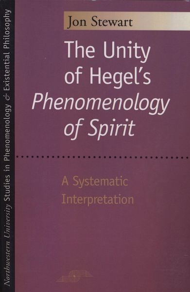Produktbild: The Unity of Hegel's Phenomenology of Spirit