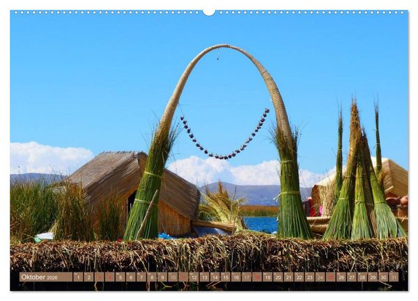 Produktbild: Per&uacute;. Impressionen (hochwertiger Premium Wandkalender 2026 DIN A2 quer), Kunstdruck in Hochglanz