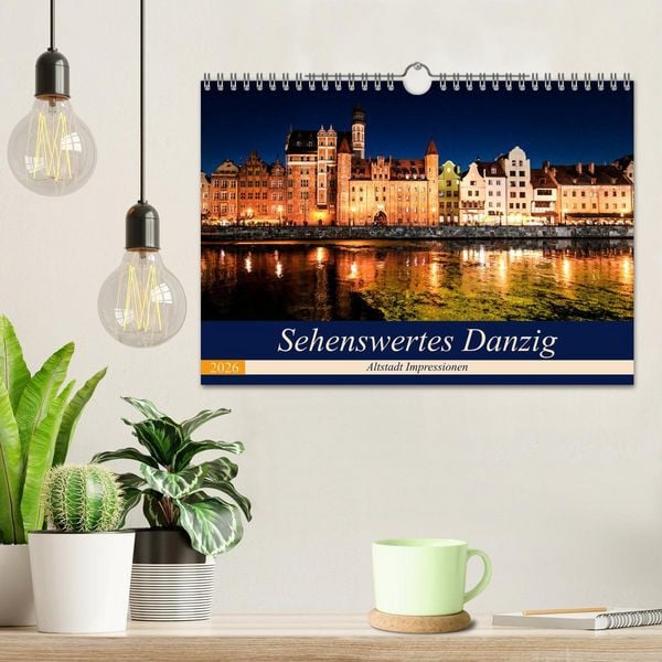 Produktbild: Sehenswertes Danzig (Wandkalender 2026 DIN A4 quer), CALVENDO Monatskalender