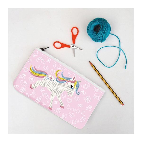 Produktbild: DOTZIES BY DIAMOND DOTZ - Diamond Painting Etui Einhorn
