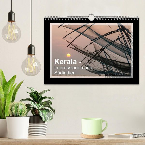 Produktbild: Kerala - Impressionen aus S&uuml;dindien (Wandkalender 2026 DIN A4 quer), CALVENDO Monatskalender