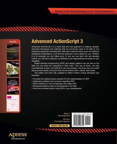 Produktbild: Advanced ActionScript 3