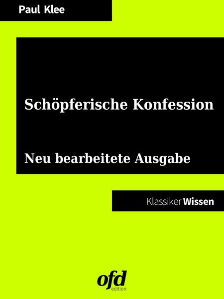 Produktbild: Sch&ouml;pferische Konfession