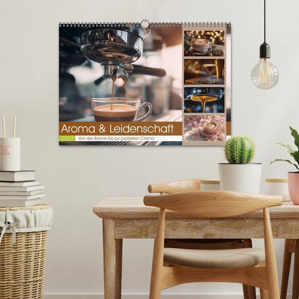 Produktbild: Aroma & Leidenschaft (Wandkalender 2027 DIN A3 quer), CALVENDO Monatskalender